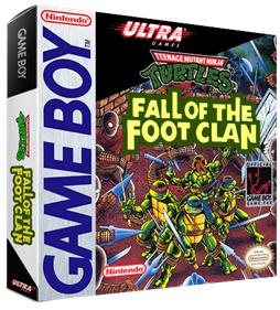 Teenage Mutant Ninja Turtles: Fall of the Foot Clan - Box - 3D Image