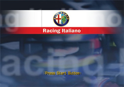Alfa Romeo Racing Italiano - Screenshot - Game Title Image