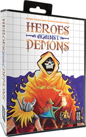 Heroes Against Demons - Box - 3D Image