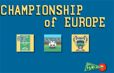 European Champions (Idea) - Screenshot - Game Select Image