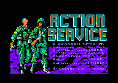 Action Service - Screenshot - Game Title Image