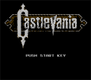 Castlevania Remix - Screenshot - Game Title Image