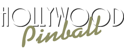 Hollywood Pinball - Clear Logo Image