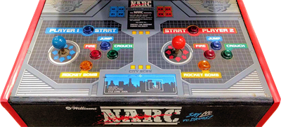 NARC - Arcade - Control Panel Image