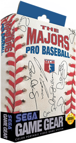 The Majors Pro Baseball - Box - 3D Image