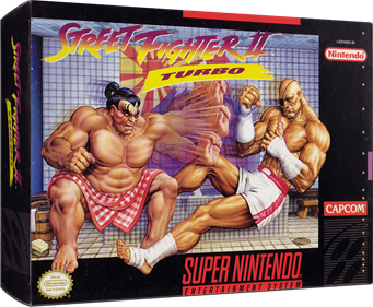 Street Fighter II Turbo - Box - 3D Image