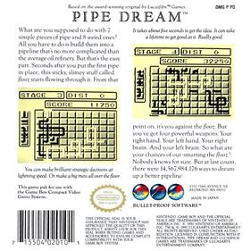 Pipe Dream - Box - Back Image