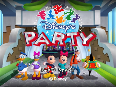Disney's Party - Screenshot - Game Title Image