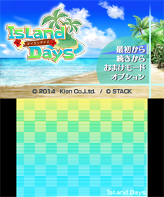 Island Days - Screenshot - Game Title Image