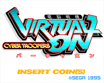 Cyber Troopers Virtual-On - Screenshot - Game Title Image