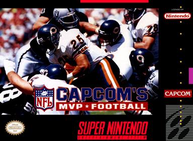 Capcom's MVP Football - Box - Front Image