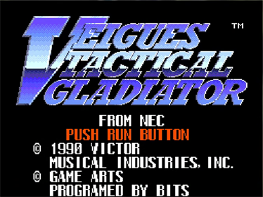 Veigues: Tactical Gladiator - Screenshot - Game Title Image