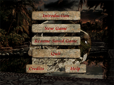The Crystal Skull - Screenshot - Game Select