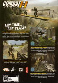 Combat: Task Force 121 - Box - Back Image
