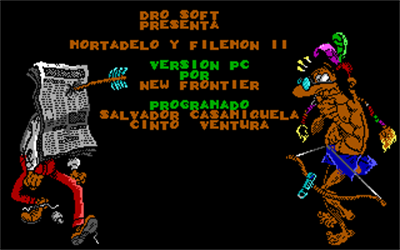Mortadelo y Filemón II: Safari Callejero - Screenshot - Game Title Image