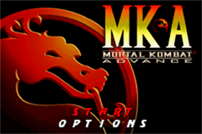 Mortal Kombat Advance - Screenshot - Game Title Image
