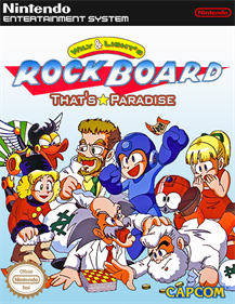 Wily & Right no RockBoard: That's Paradise - Fanart - Box - Front Image