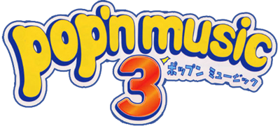 Pop'n Music 3 - Clear Logo Image