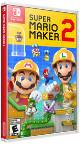 Super Mario Maker 2 - Box - 3D Image