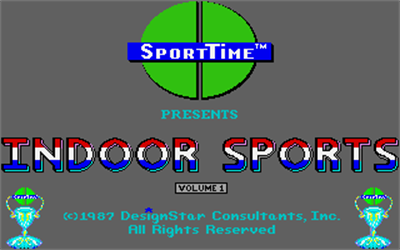 Superstar Indoor Sports - Screenshot - Game Title Image