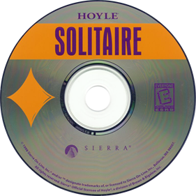 Hoyle Solitaire - Disc Image