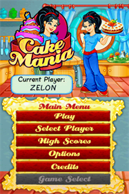 Cake Mania - Screenshot - Game Title Image