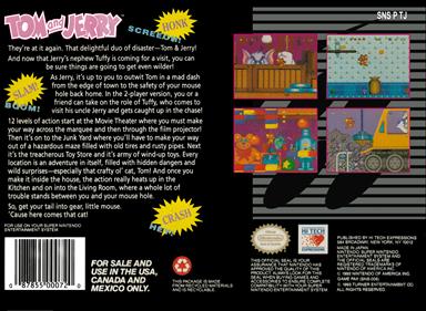 Tom and Jerry - Box - Back Image