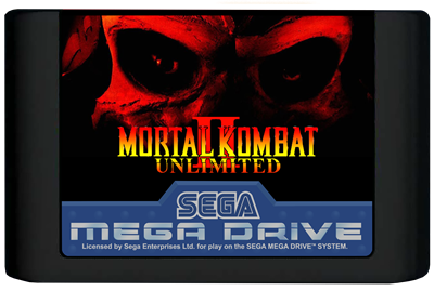 Mortal Kombat II Unlimited - Fanart - Cart - Front Image