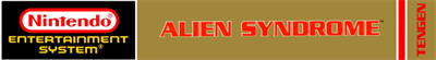 Alien Syndrome - Banner Image