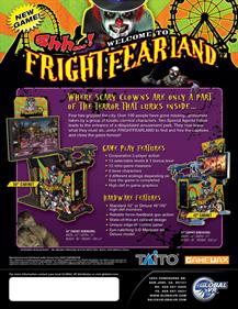 Shh...! Welcome to Frightfearland - Advertisement Flyer - Front Image