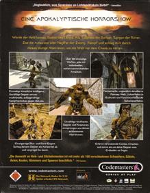 Blade of Darkness - Box - Back Image