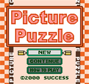 Picture Puzzle - Screenshot - Game Title Image