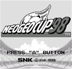 NeoGeo Cup '98 - Screenshot - Game Title Image