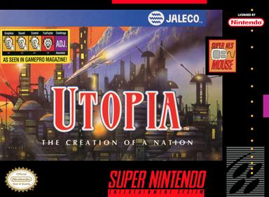 Utopia: The Creation of a Nation - Box - Front Image