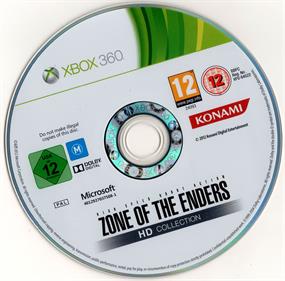 Zone of the Enders: HD Collection - Disc Image