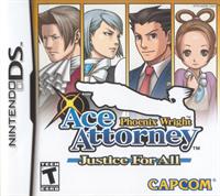 Phoenix Wright: Ace Attorney: Justice for All - Box - Front Image