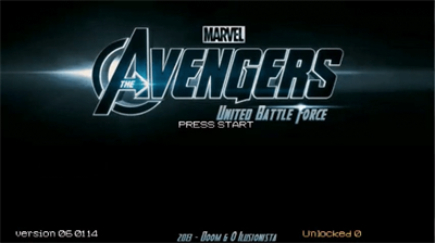 Avengers: United Battle Force - Screenshot - Game Title Image