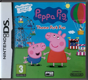 Peppa Pig: Theme Park Fun - Box - Front - Reconstructed Image