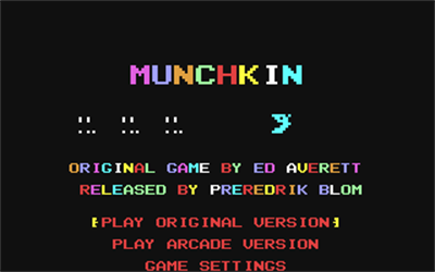 Munchkin 64 - Screenshot - Game Title Image