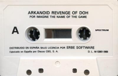 Arkanoid: Revenge of Doh - Cart - Front