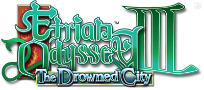 Etrian Odyssey III: The Drowned City - Clear Logo Image