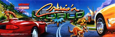 Cruis'n World - Arcade - Marquee Image