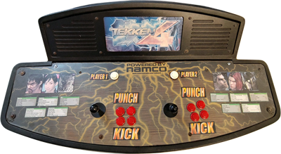 Tekken 4 - Arcade - Control Panel Image