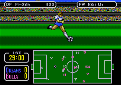 Tecmo Cup Football Game - Screenshot - Gameplay Image