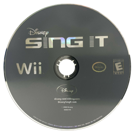 Disney Sing It - Disc Image