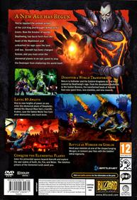 World of Warcraft: Cataclysm - Box - Back Image