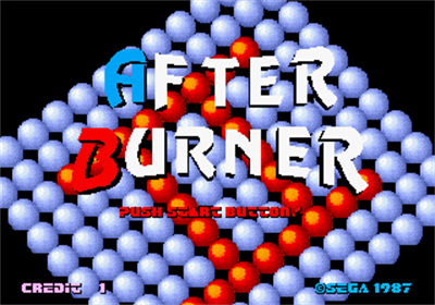 After Burner II - Screenshot - Game Title Image