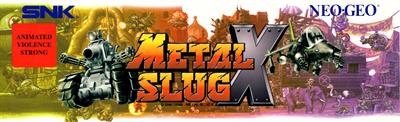 Metal Slug X - Arcade - Marquee Image