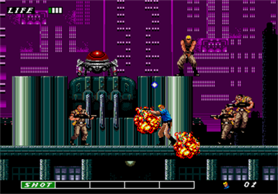 ESWAT: City Under Siege - Screenshot - Gameplay Image