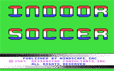 MISL: Major Indoor Soccer League - Screenshot - Game Title Image